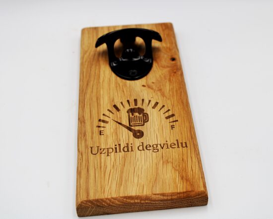 Pudeļu attaisāmais ''Uzpildi Degvielu''